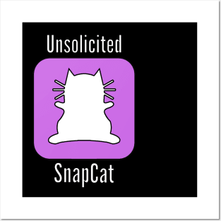 "Unsolicited SnapCat" Posters and Art